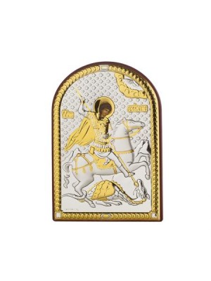 Икона Свети Георги златно